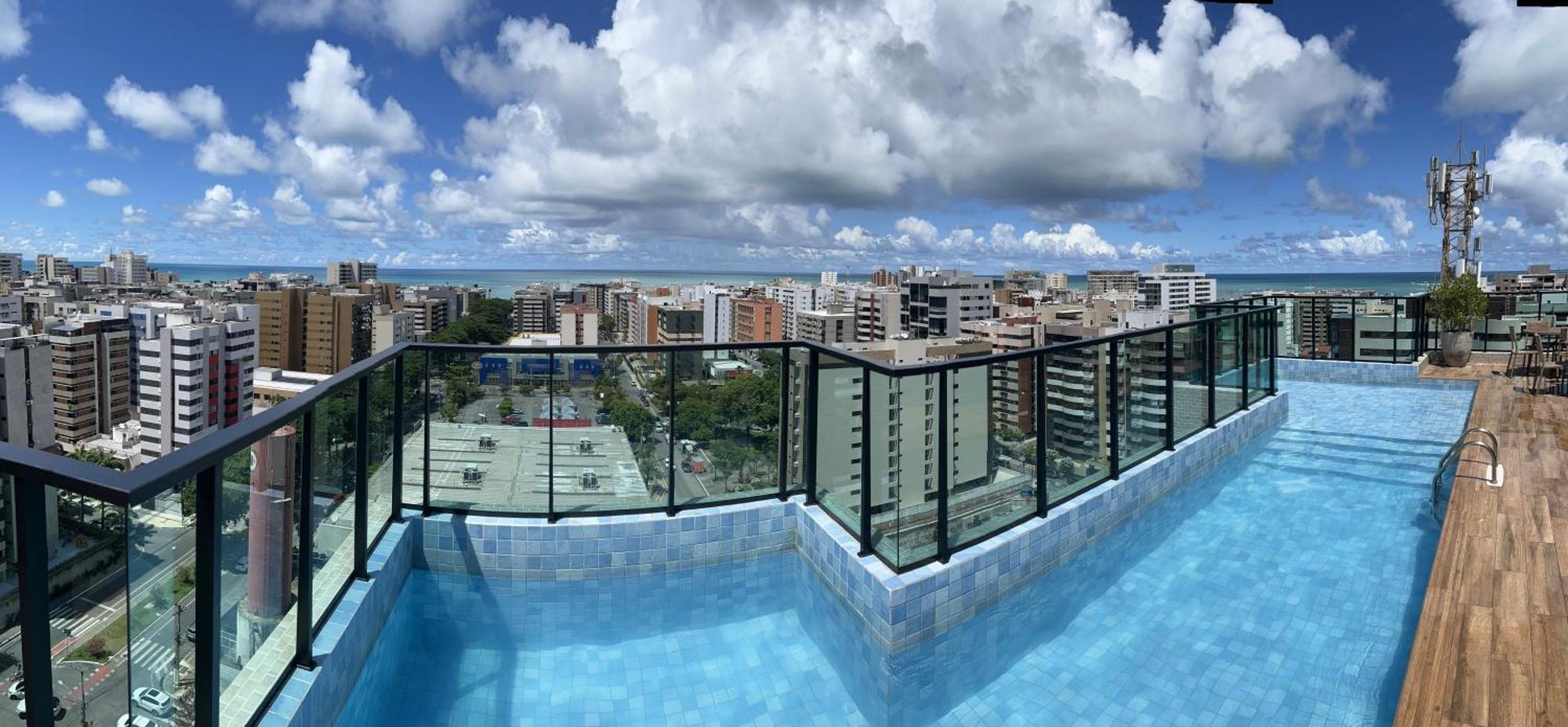 Novissimo, 500M Praia, Garagem, Vista - Luzes Do Arrebol Масейо Экстерьер фото