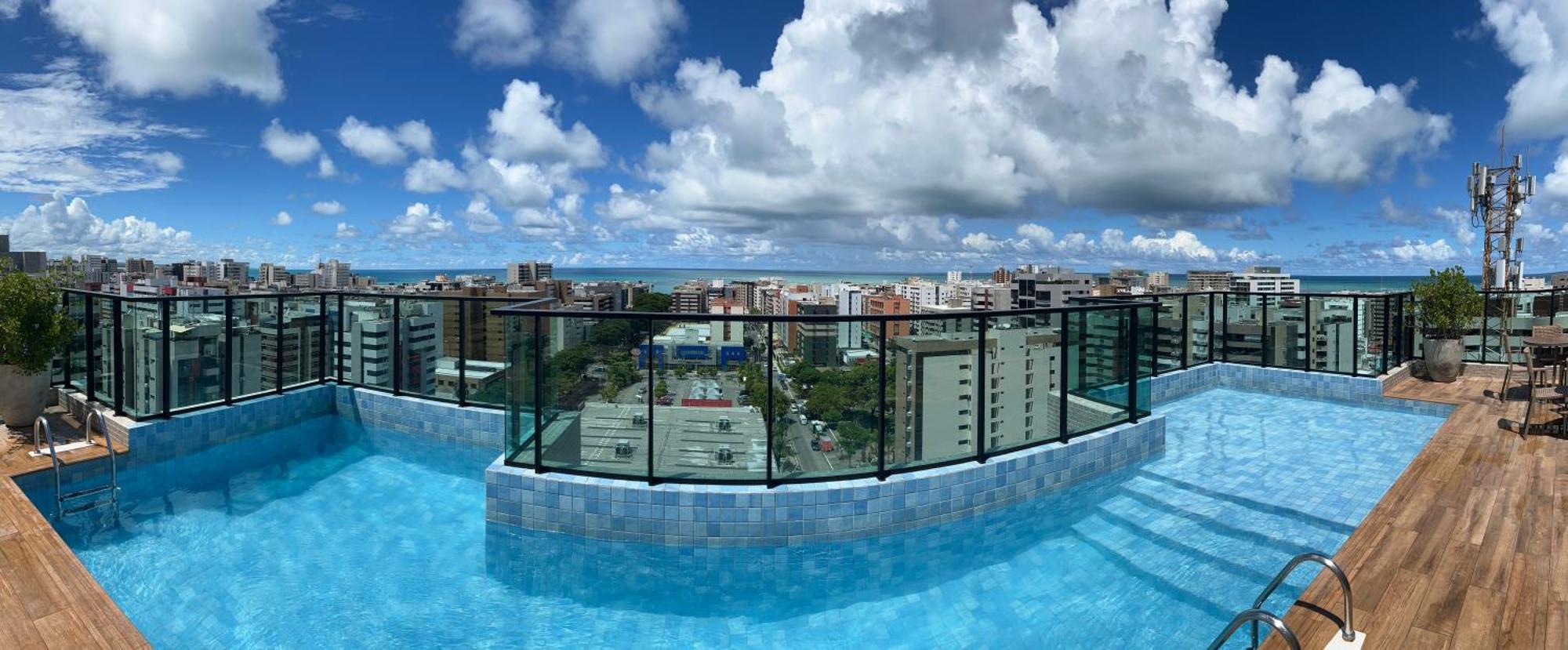 Novissimo, 500M Praia, Garagem, Vista - Luzes Do Arrebol Масейо Экстерьер фото