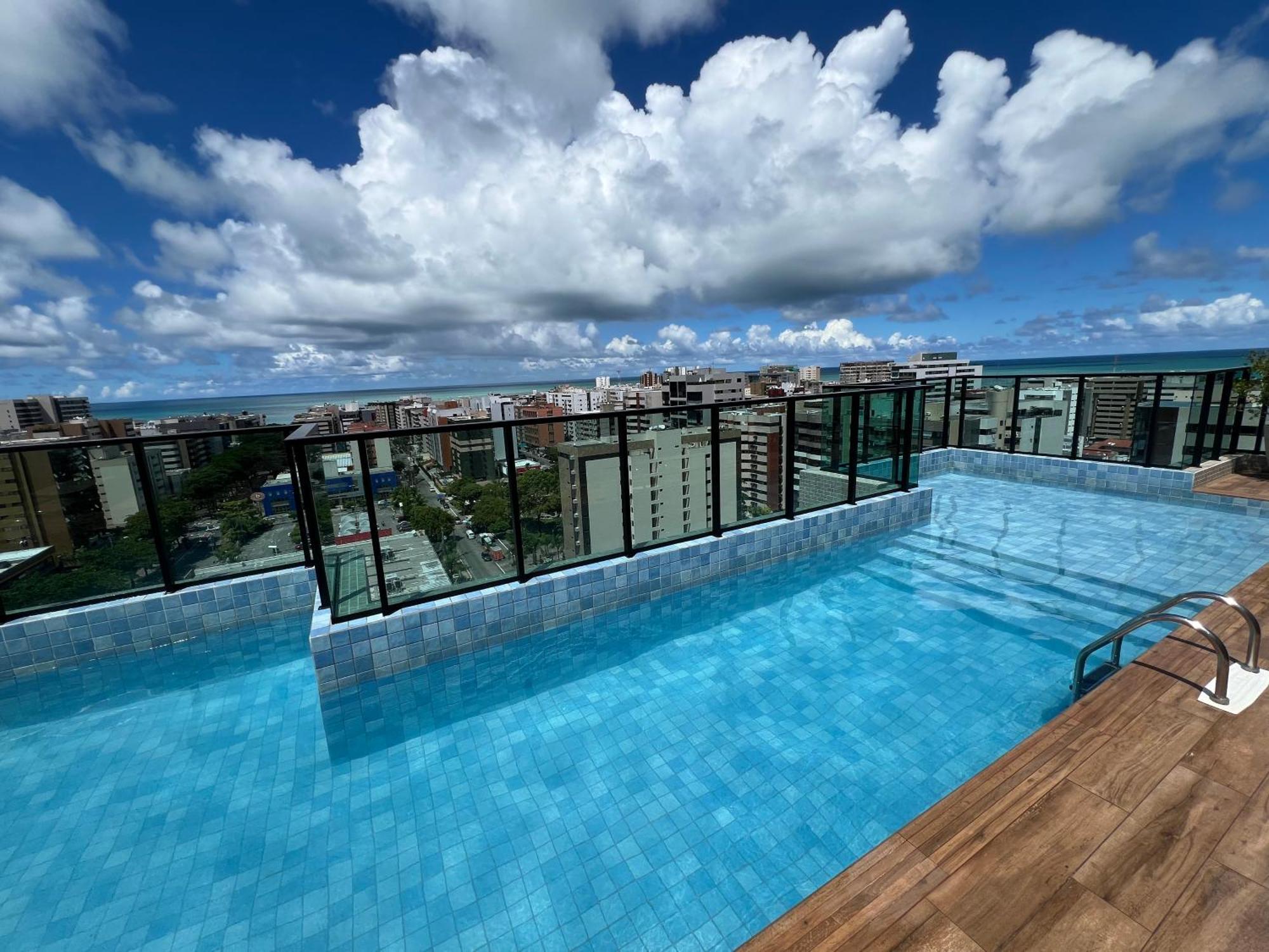 Novissimo, 500M Praia, Garagem, Vista - Luzes Do Arrebol Масейо Экстерьер фото