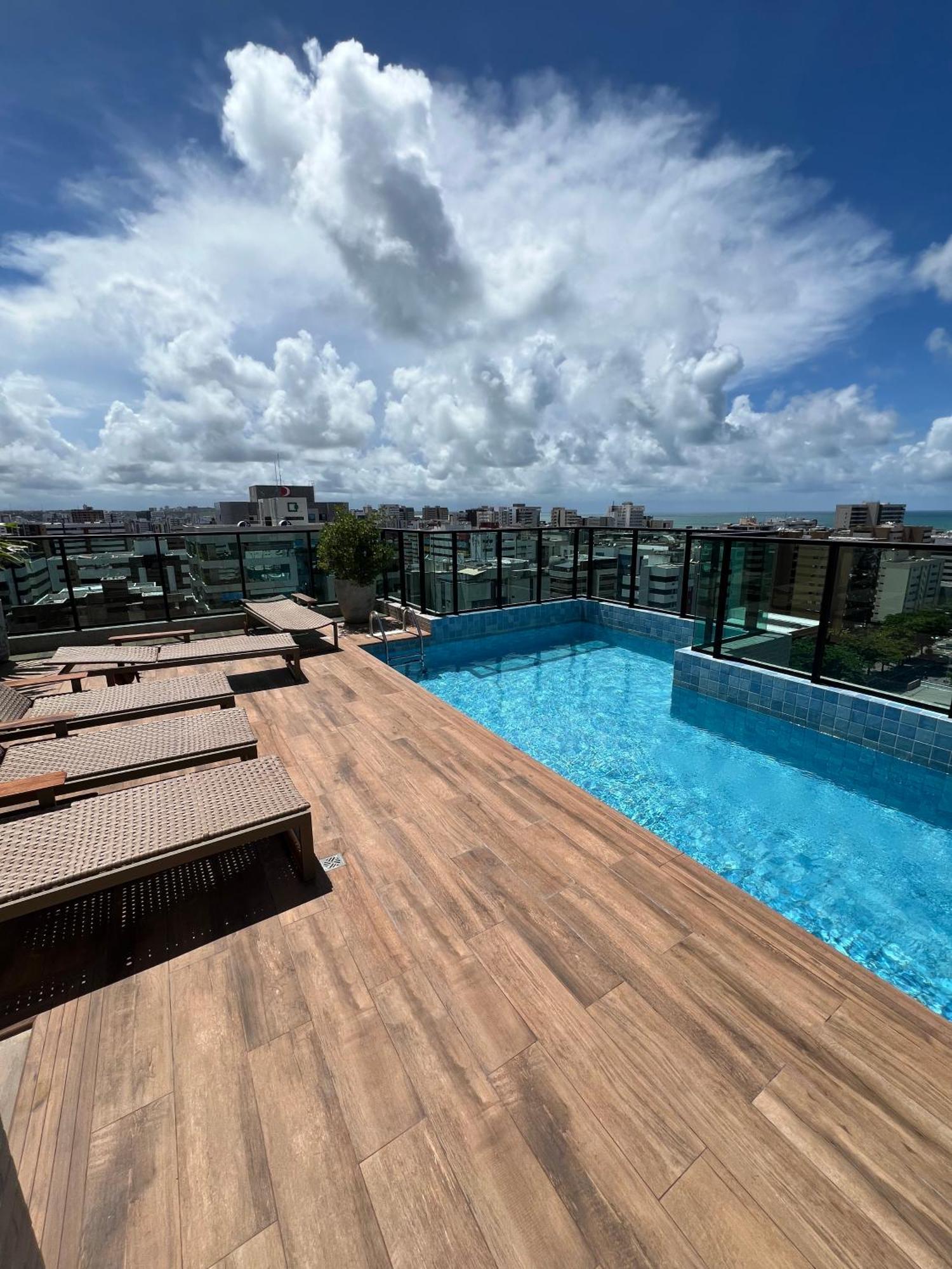 Novissimo, 500M Praia, Garagem, Vista - Luzes Do Arrebol Масейо Экстерьер фото